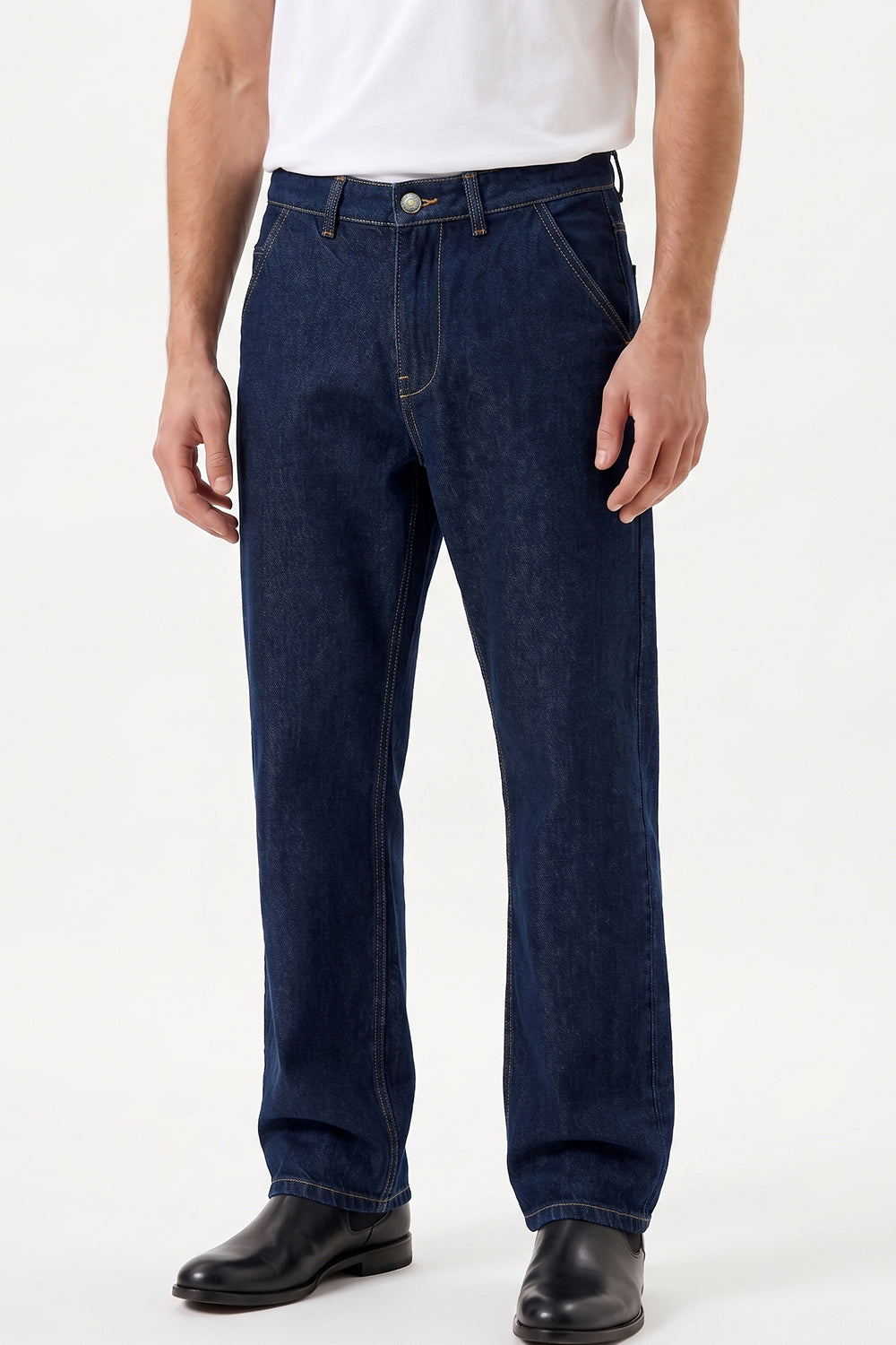 Dark Blue Bootcut Denim
