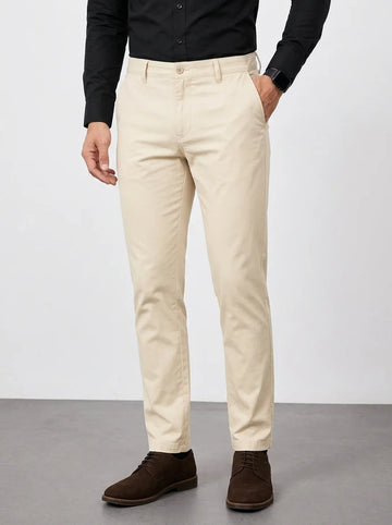 Cream Cotton Chino