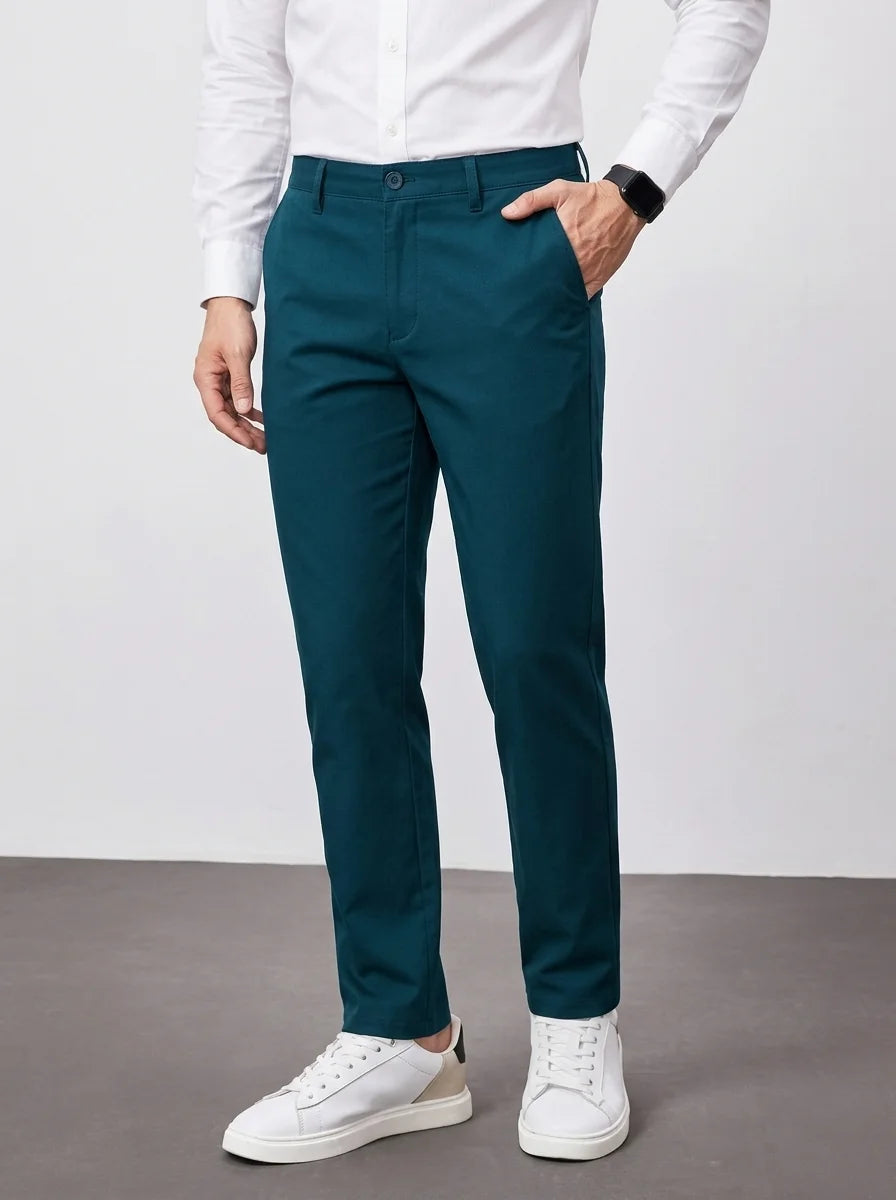 Zinc Cotton Chino